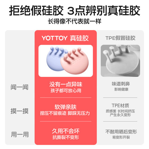 YOTTOY足弓训练器矫正脚趾足底女扁平足专用分趾锻炼抓力拇指外翻 - 图0