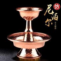 For the protective cup Tibetan for the Buddha supplies for the protective cup copper alloy Mizong Nepal for the small number of the protective cup