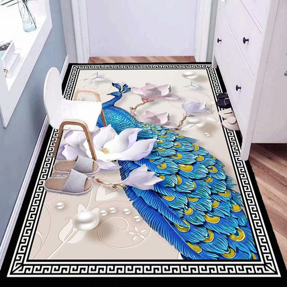 Entrance door carpet fiber kitchen floor mat carpet