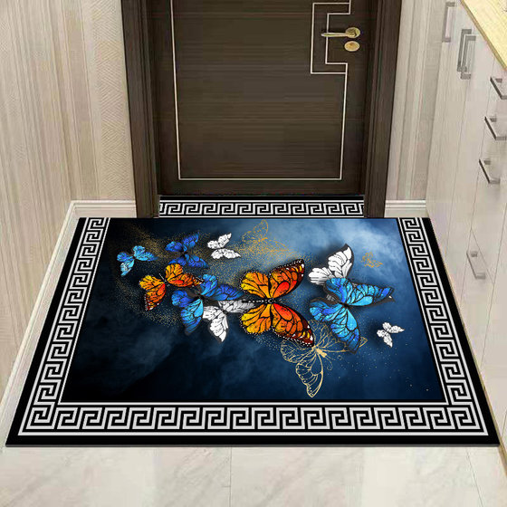 Entrance door carpet fiber kitchen floor mat carpet