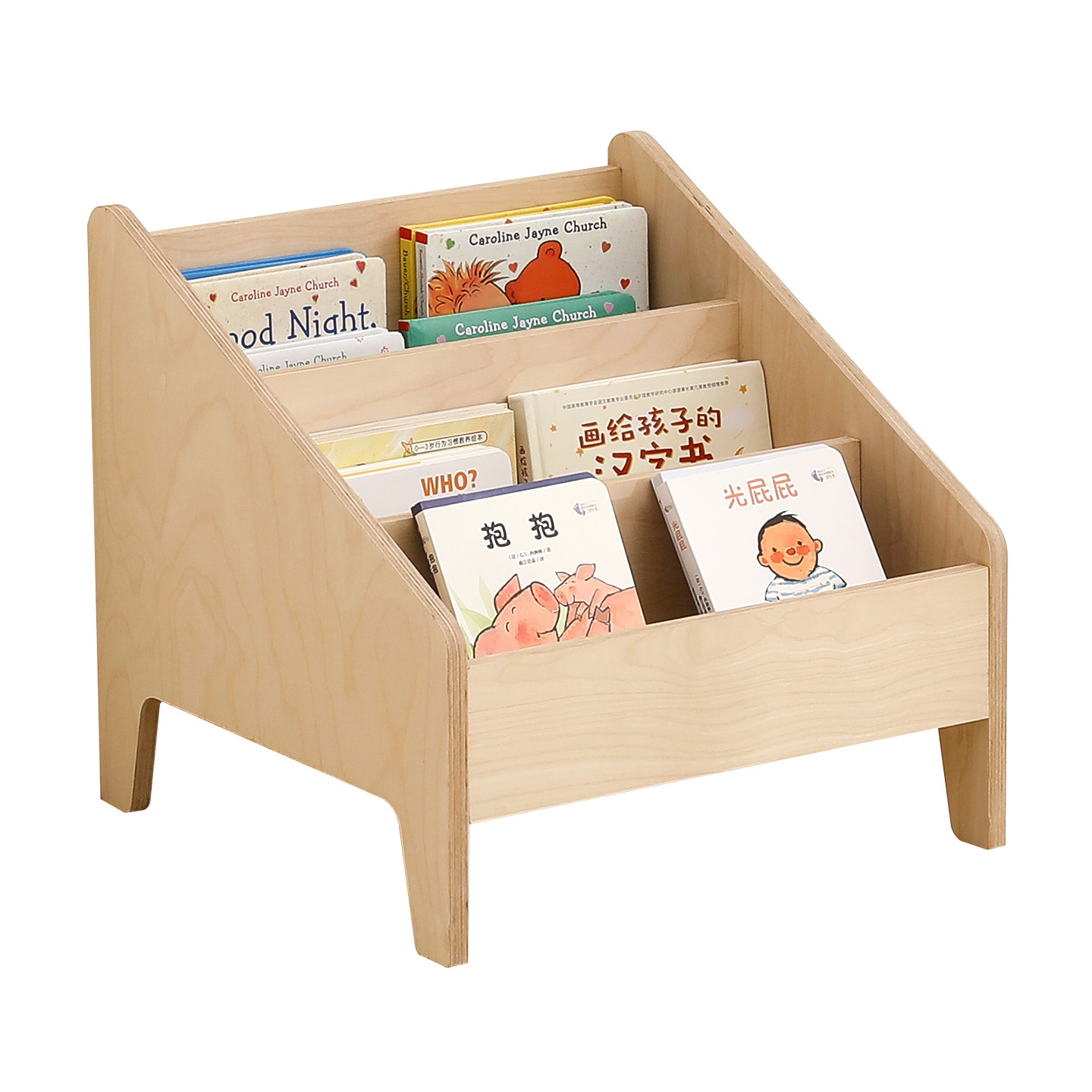 书架儿童绘本架落地原木风蒙氏婴儿房布置阅读区绘本展示宝宝书架,淘宝优惠券,粉丝福利购,淘宝优惠卷