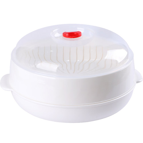 微波炉专用蒸盒加热碗热饭蒸笼多功能馒头米饭热包子容器饭盒器皿 - 图3