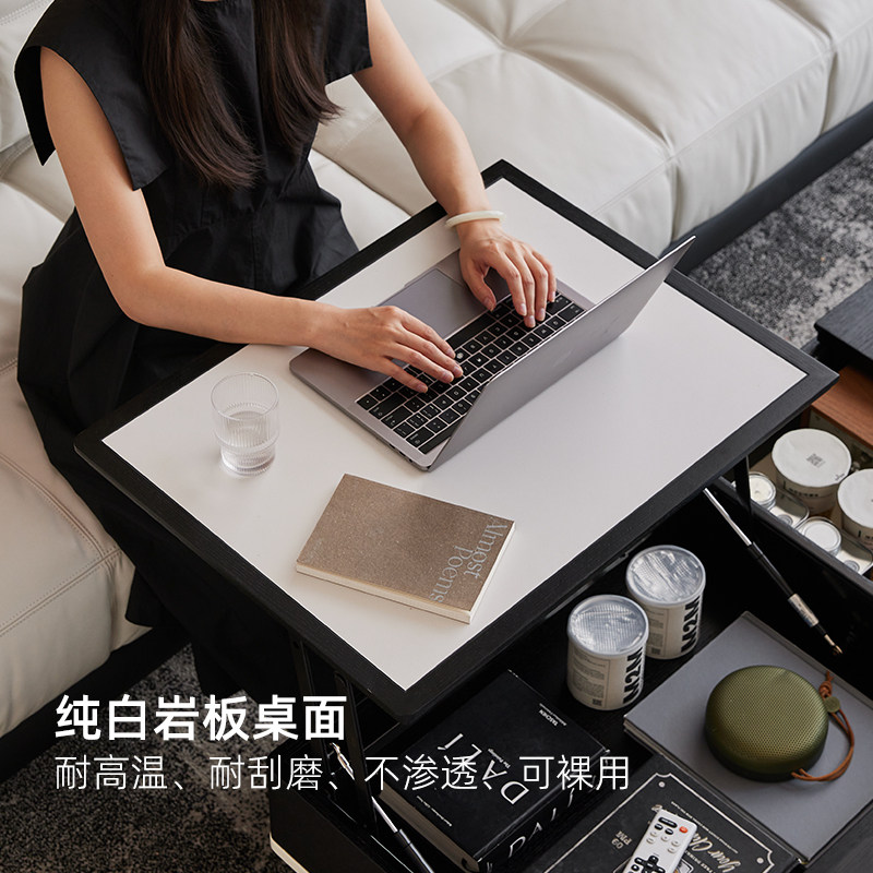 克里斯可升降茶几实木小户型现代简约多功能大容量储物移动茶台,淘宝优惠券,粉丝福利购,淘宝优惠卷