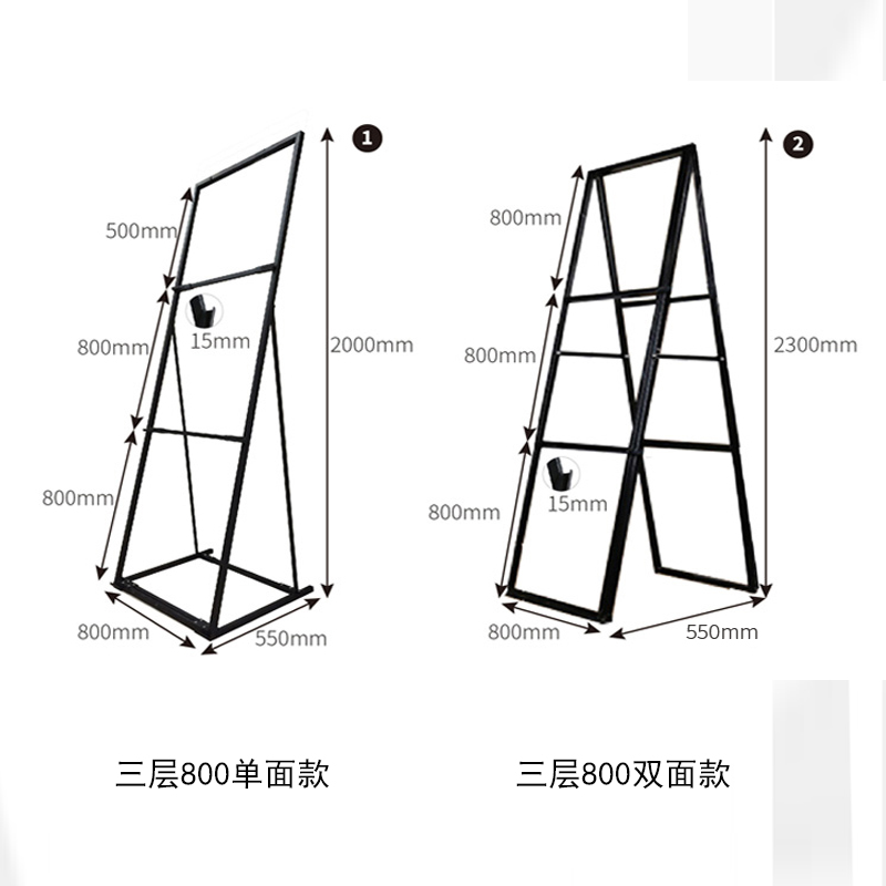 瓷砖展架800×800 地砖展示架600地板展示架陶瓷架样品展示架货架 - 图2