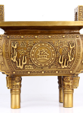 仿古风黄铜厘米摆件开业礼品