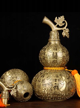 黄铜铜百福葫芦中式质优价廉