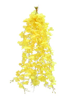 仿真紫藤花串绣球花串洋兰花串壁挂花绢花假花藤条婚庆假花装饰花