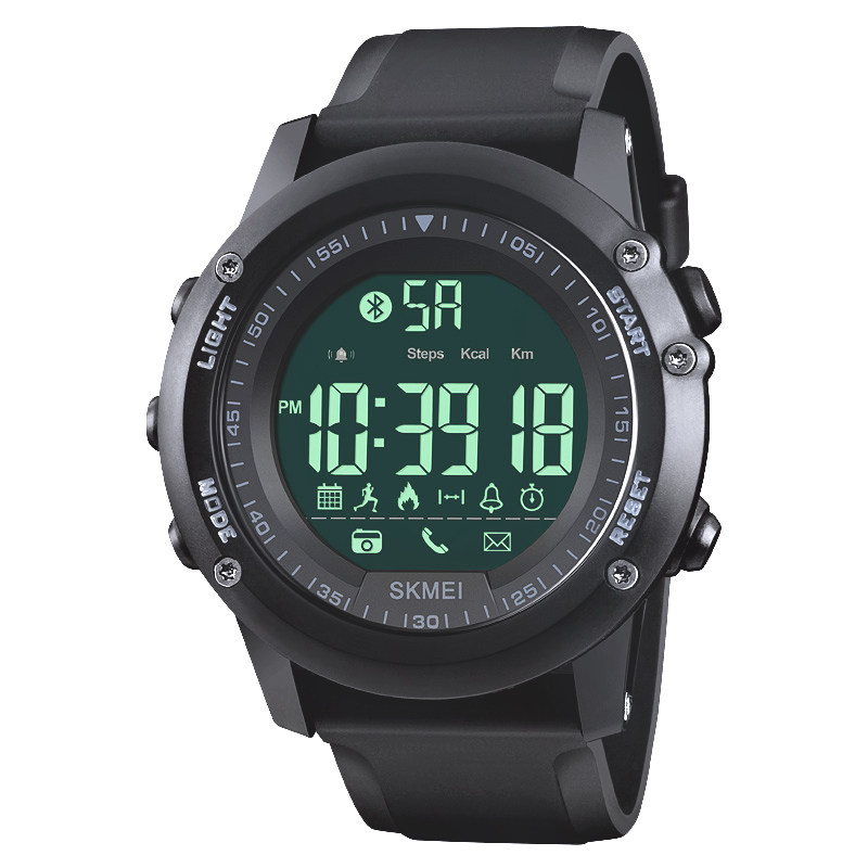 时刻美智能电子表男士跑步计步游泳 时刻美时菲硕国产腕表