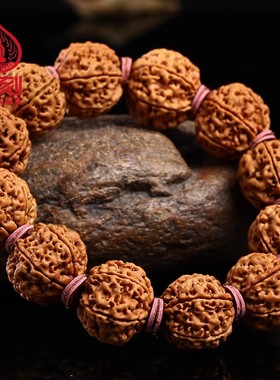 弥刻尼泊尔大金刚菩提手串六瓣