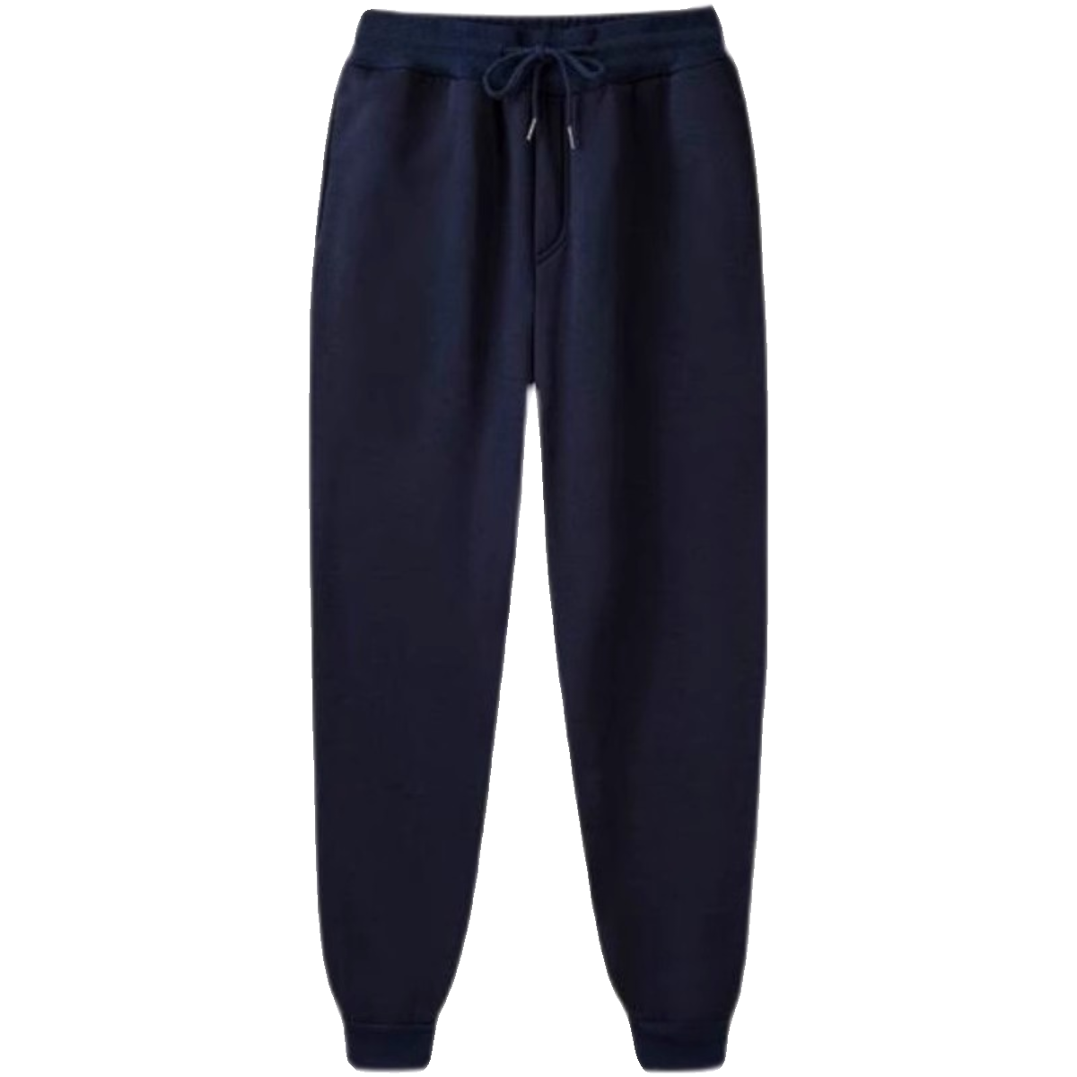 black Dark Trousers For Men Sweat pants Track Jogging white-图3