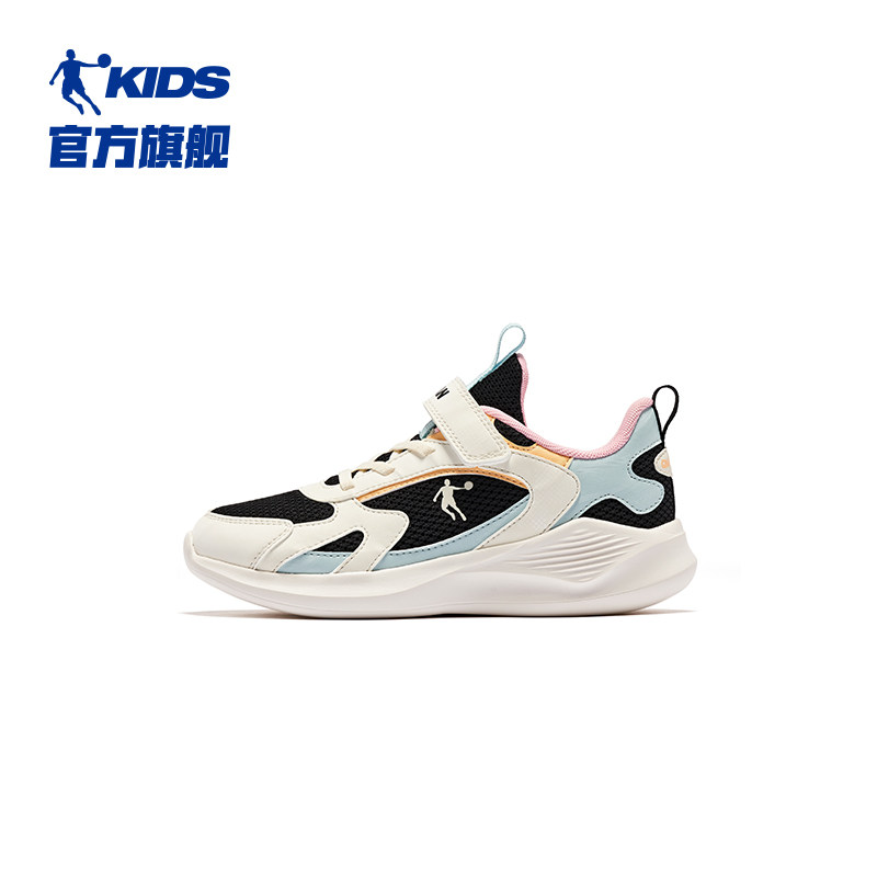 中国乔丹女童鞋子春秋款网面童鞋 乔丹童装运动鞋