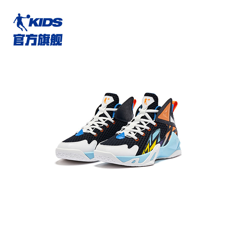 中国乔丹男童篮球鞋2023夏季童鞋 乔丹童装运动鞋