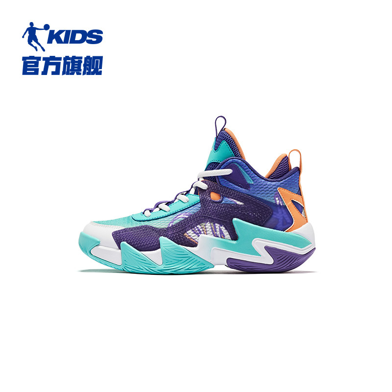 中国乔丹男童篮球鞋实战中大童童鞋 乔丹童装运动鞋