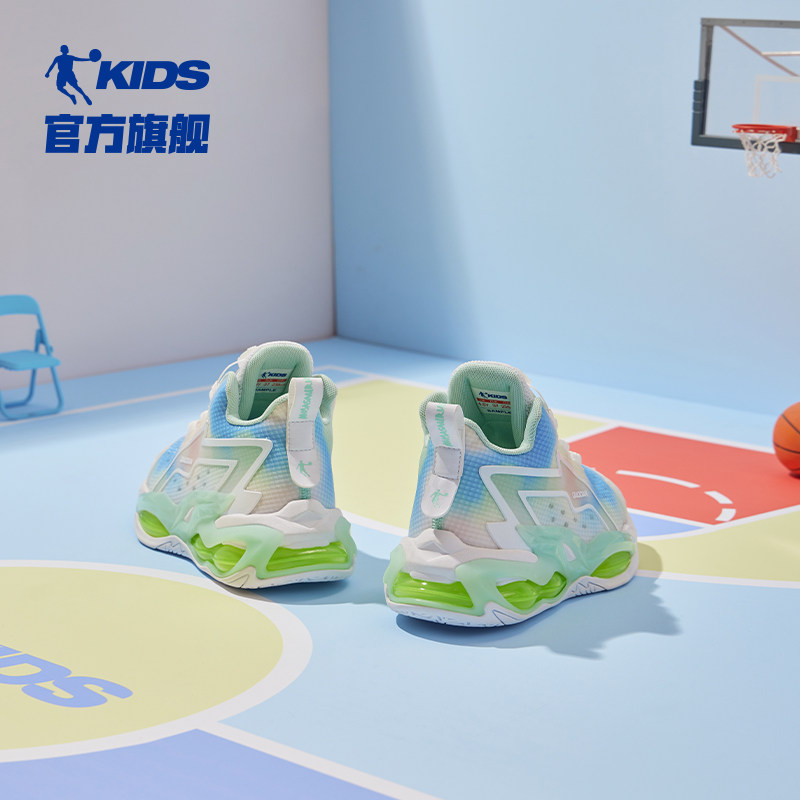 商场同款沧龙5夏季新款乔丹篮球鞋 乔丹童装运动鞋