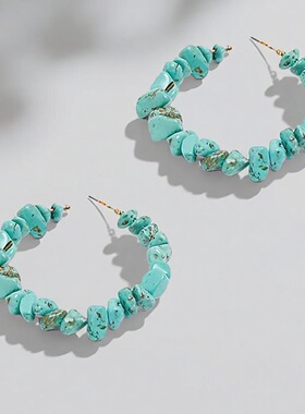 za松石叠戴项链女沙滩配饰