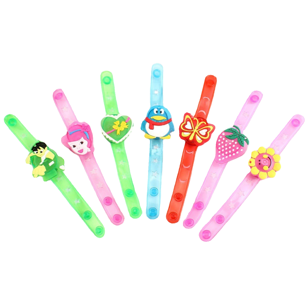 儿童发光手环玩具夜光幼儿园开学活动小奖品节日礼品卡通创意礼物