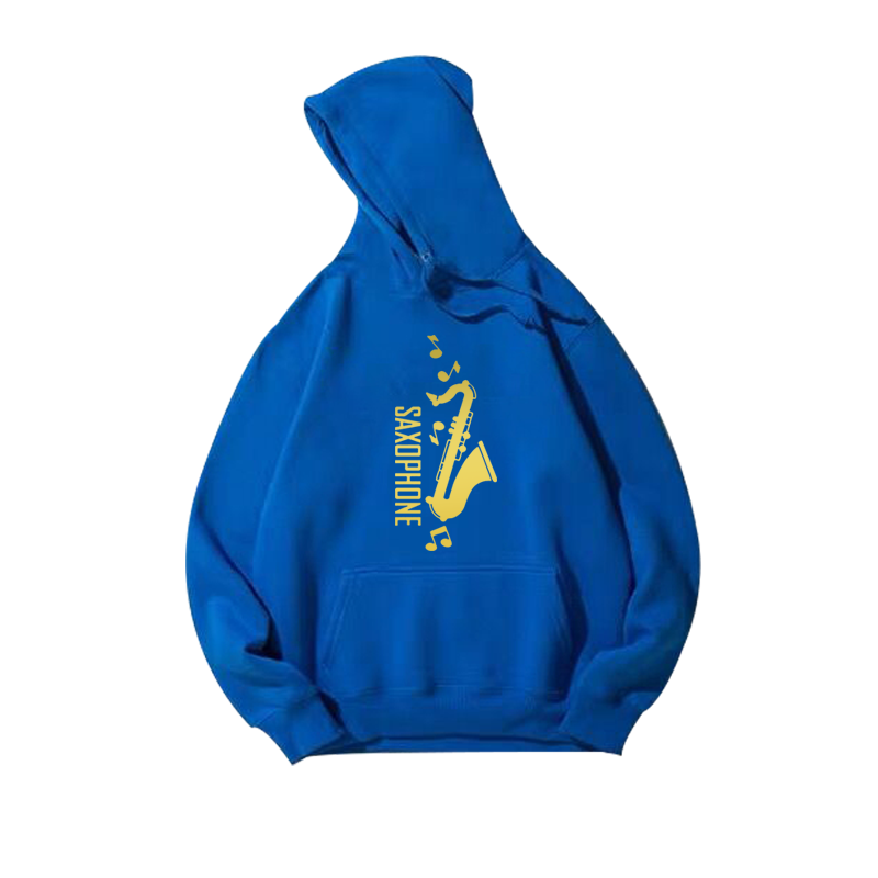 萨克斯爱好者古典爵士乐现代卫衣 喜鹿堡卫衣