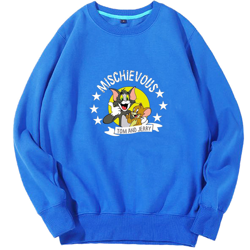 春秋季新款情侣猫和老鼠定制卫衣 喜鹿堡卫衣