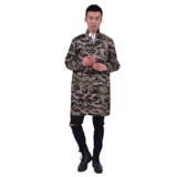 Камуфляжная униформа медсестры для работы подходит для мужчин и женщин, длинный водонепроницаемый нагрудник, увеличенная толщина