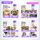 Weishi Cat Multi-dimensional Hair Ball Piece Nutritional Supplement Cat