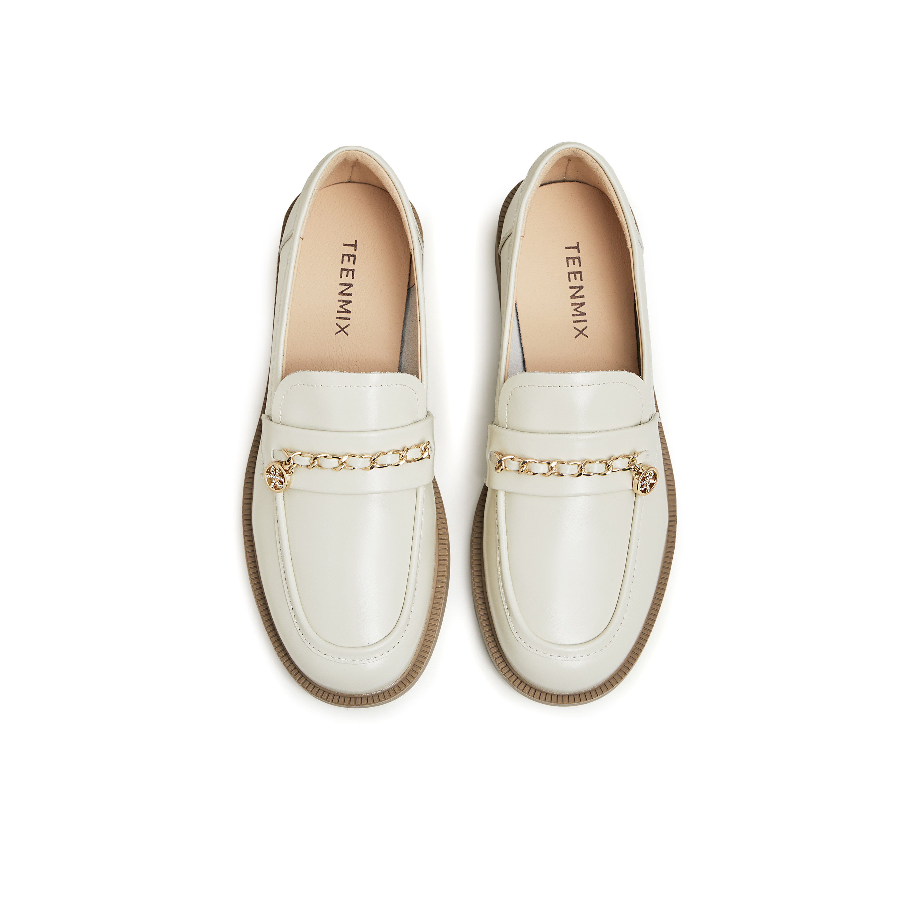 天美意春新款商场同款厚底舒适通勤单鞋女乐福鞋CXC32AA4,淘宝优惠券,粉丝福利购,淘宝优惠卷