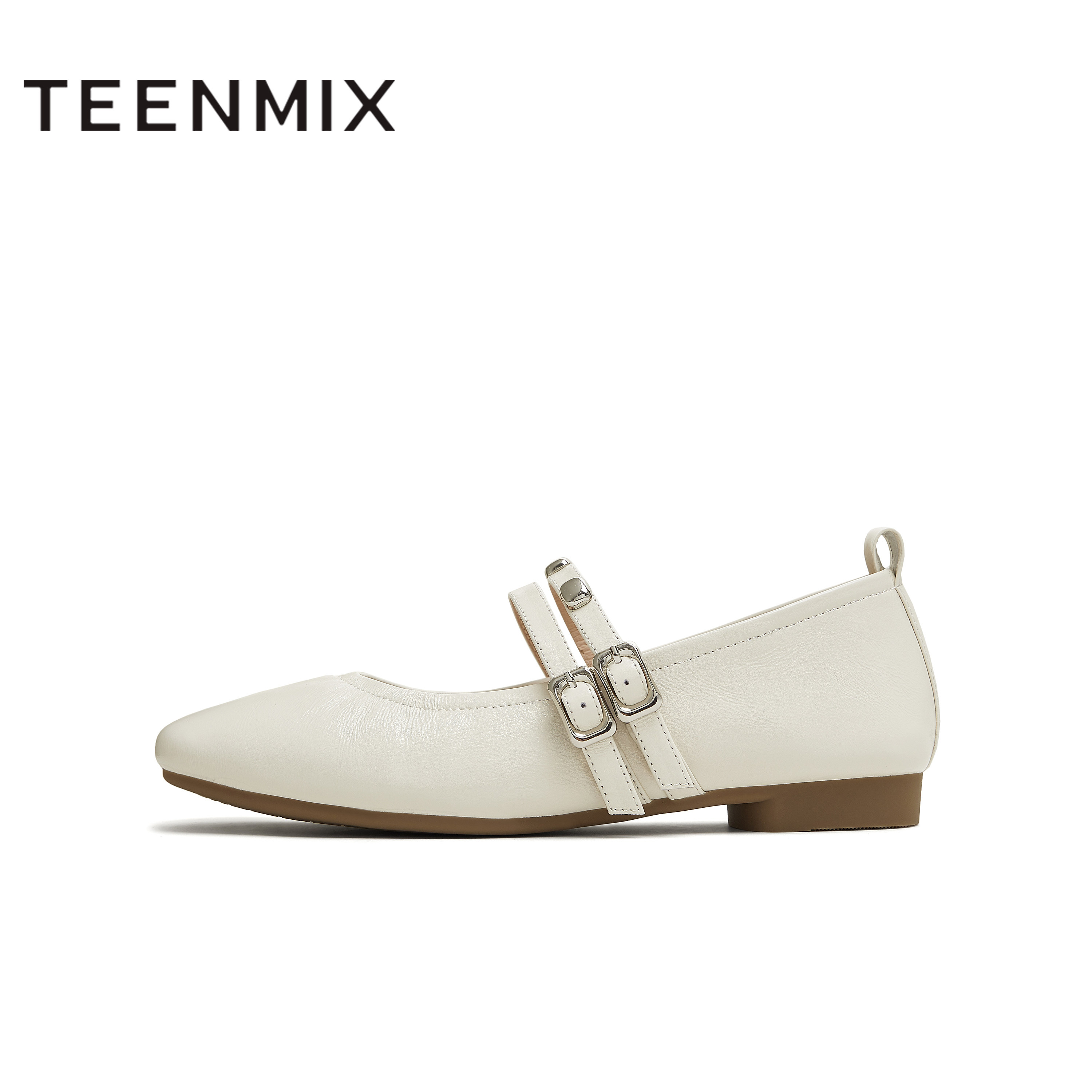 天美意秋新款商场同款纯色百搭平底舒适女玛丽珍鞋BL261CQ5,淘宝优惠券,粉丝福利购,淘宝优惠卷