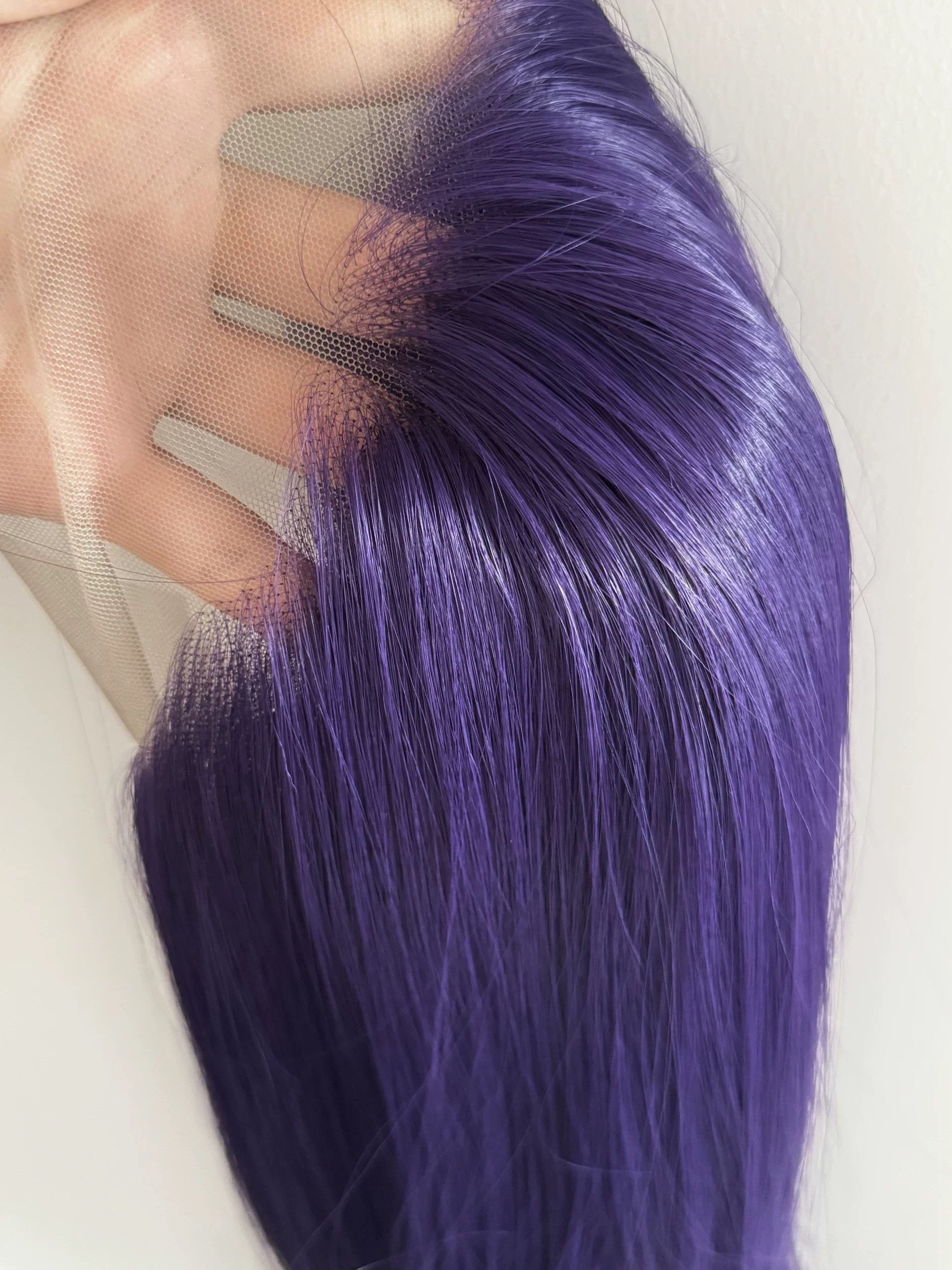 寄信给风 [15色万用紫色系]手钩假发cos毛胚前额蕾丝高温丝可定制,淘宝优惠券,粉丝福利购,淘宝优惠卷