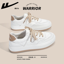 Back Force Little White Shoes Women 2024 New Spring Thick Bottom Sneakers Children Winter 100 Hitch Women Shoes White Board Shoes Woman