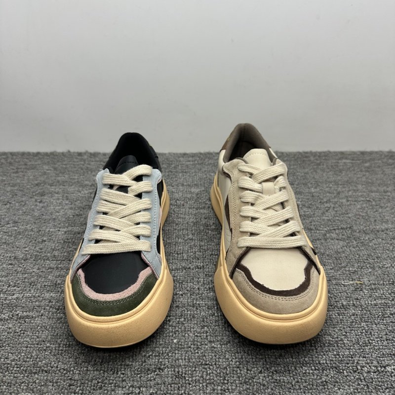 断码特价处理新款真皮女板鞋时尚百搭厚底复古女鞋运动休闲鞋子潮,淘宝优惠券,粉丝福利购,淘宝优惠卷