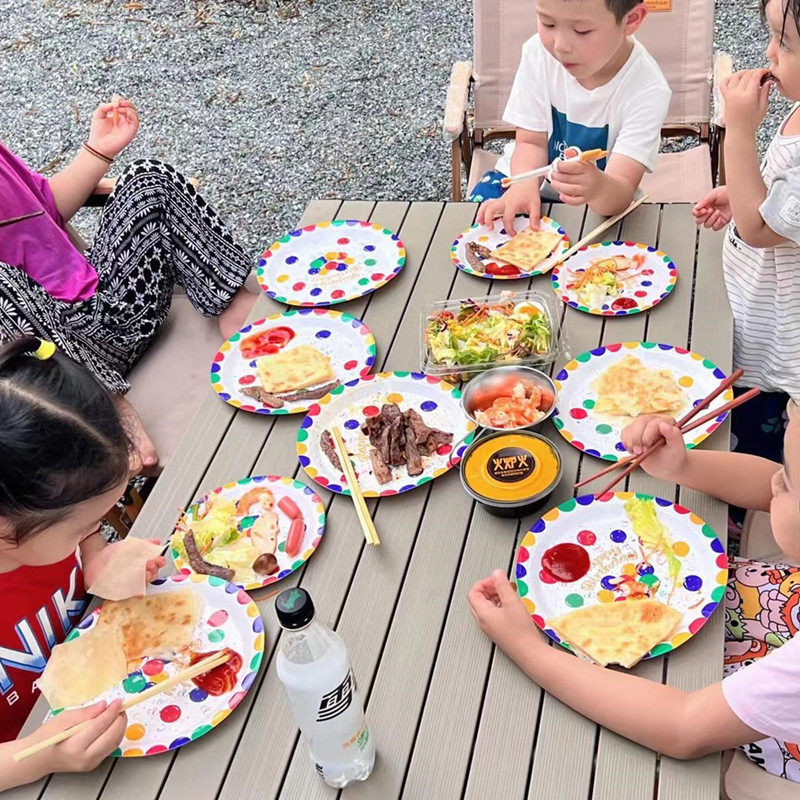 一次性餐盘彩色纸盘杯子六一儿童节生日装饰场景布置儿童派对聚会,淘宝优惠券,粉丝福利购,淘宝优惠卷