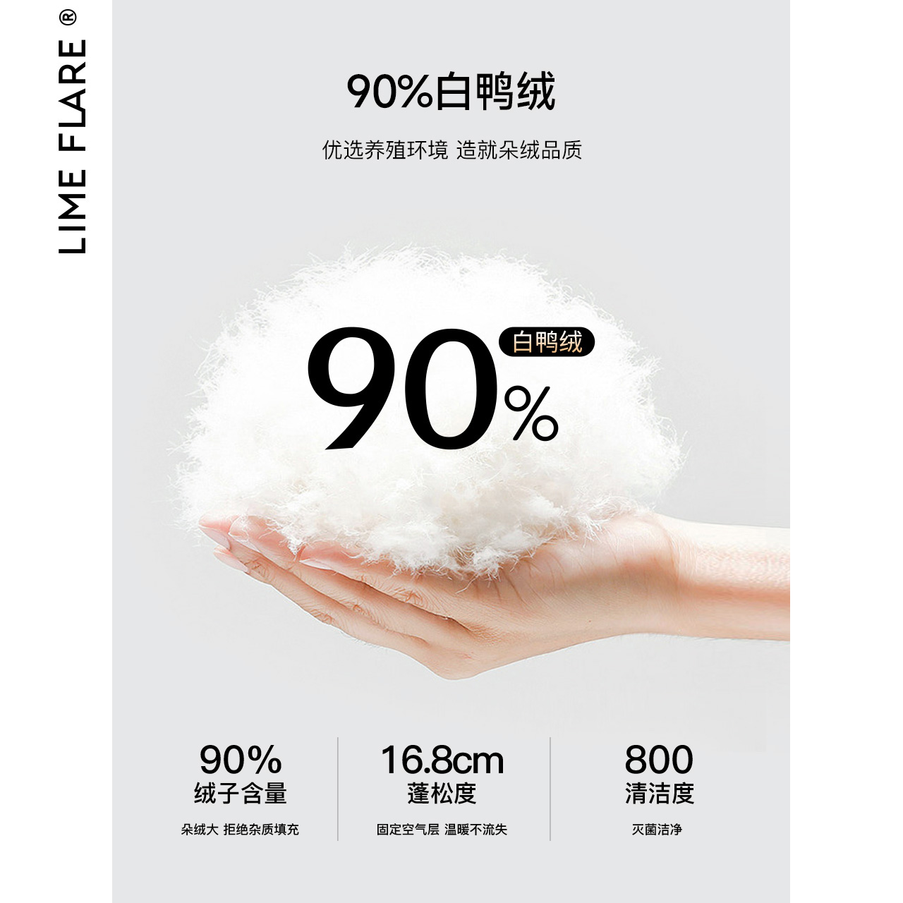 莱茵福莱尔2025秋冬新款过膝貉子毛领高端修身长款保暖羽绒服女 - 图2
