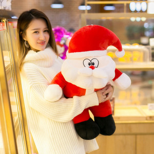 圣诞老人公仔毛绒玩具