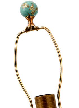 欧式风高档卧室摆件陶瓷台灯