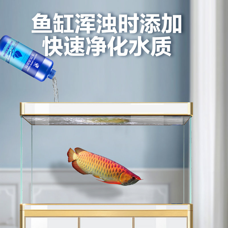 净水剂鱼缸清水剂水立清净水王必定清净化除氯水质清澈剂养鱼专用,淘宝优惠券,粉丝福利购,淘宝优惠卷