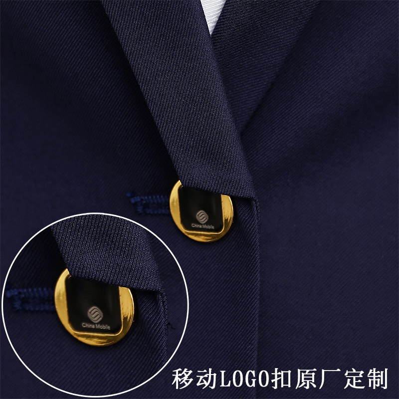 2019新款中国移动女套装西装工作服 衣都创彩服饰职业女裤套装