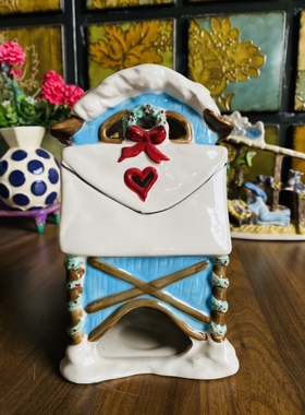 布鲁房子烛台仓鼠摆件装饰品