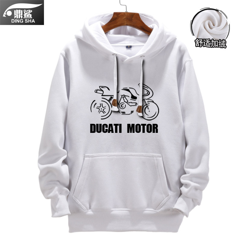 杜卡迪摩托爱好者骑行文化队服卫衣 鼎鲨卫衣