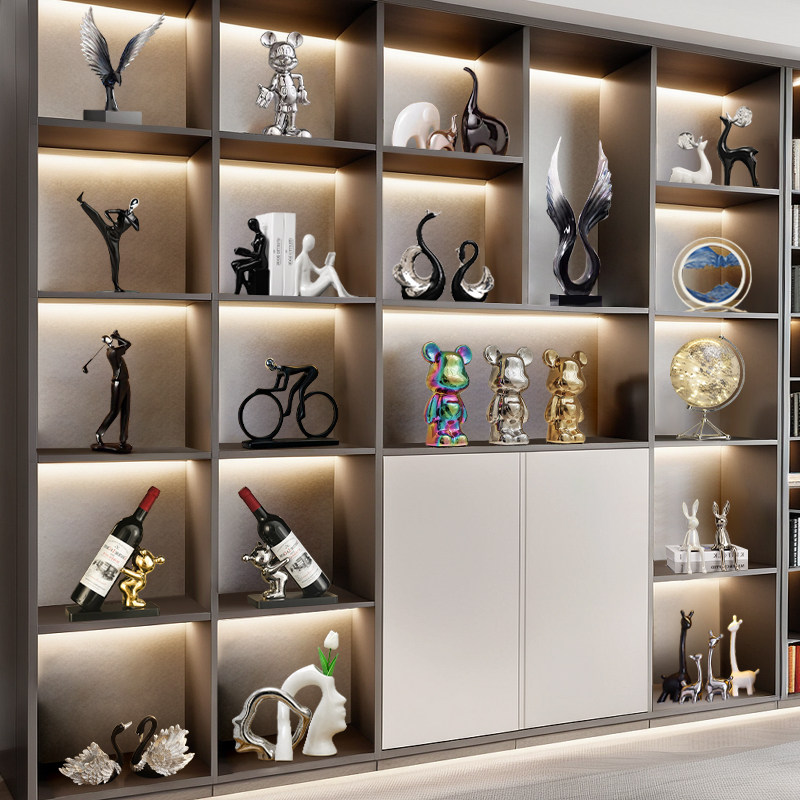 轻奢酒柜装饰品摆件轻奢高档客厅家居好物电视机柜展示柜高级感,淘宝优惠券,粉丝福利购,淘宝优惠卷