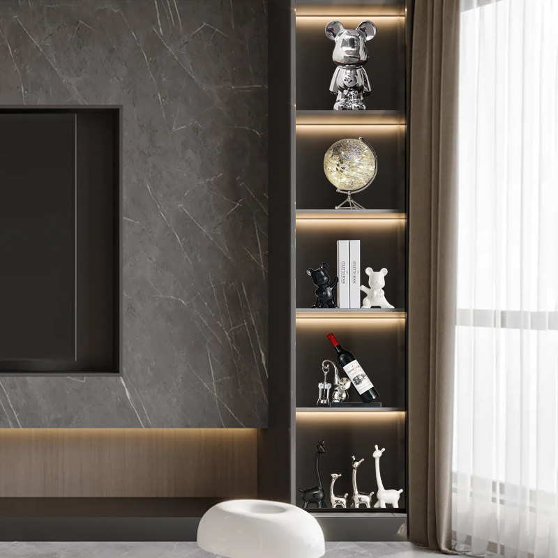轻奢酒柜装饰品摆件轻奢高档客厅家居好物电视机柜展示柜高级感,淘宝优惠券,粉丝福利购,淘宝优惠卷
