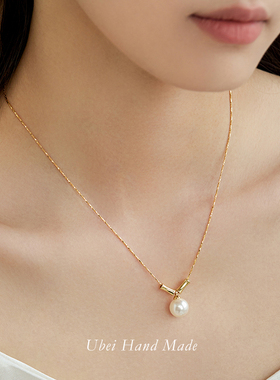 法式浪漫施家珍珠蛇骨链