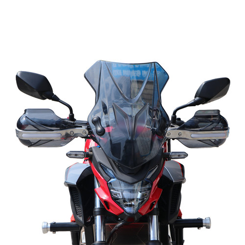 适用摩托车CB500F前挡风玻璃改装前风挡PC挡风板改装配件 - 图3
