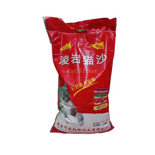 淩岩10公斤鹏润土猫砂结团猫砂速吸水结团好18省包邮除臭更好 - 图1