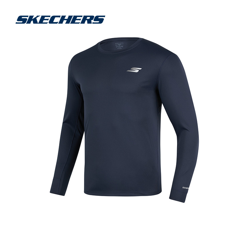 skechers 2023春季男子速干t恤衫 skechers运动运动T恤