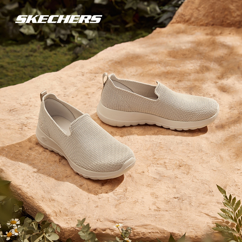 Skechers斯凯奇健步鞋女鞋GO WALK一脚蹬鞋子透气轻便网面官方店 - 图3