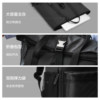 Skechers backpack, same style for men and women, black commuter bag, portable notebook, large capacity computer bag, student school bag