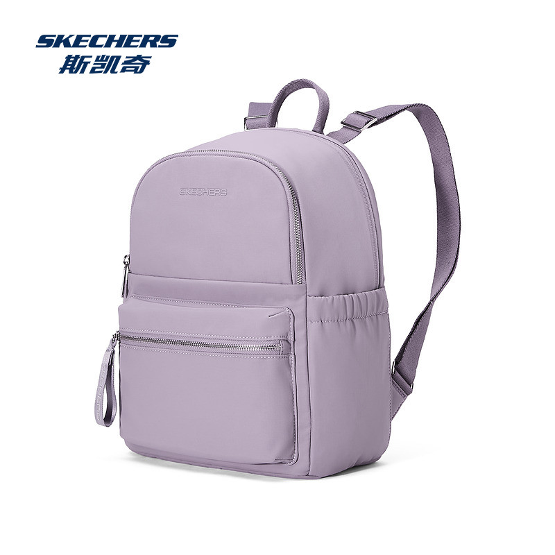 Skechers backpack new unisex backpack school bag outdoor leisure daily commuting sports lightweight bag