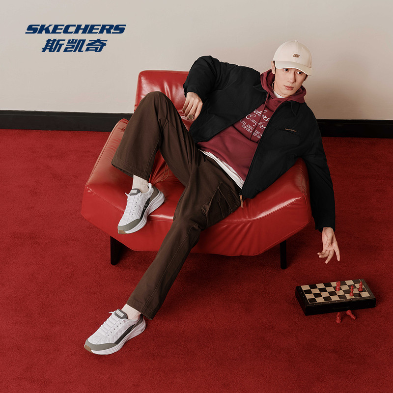 斯凯奇新年长裤春季工装裤男款休闲运动裤百搭,淘宝优惠券,粉丝福利购,淘宝优惠卷