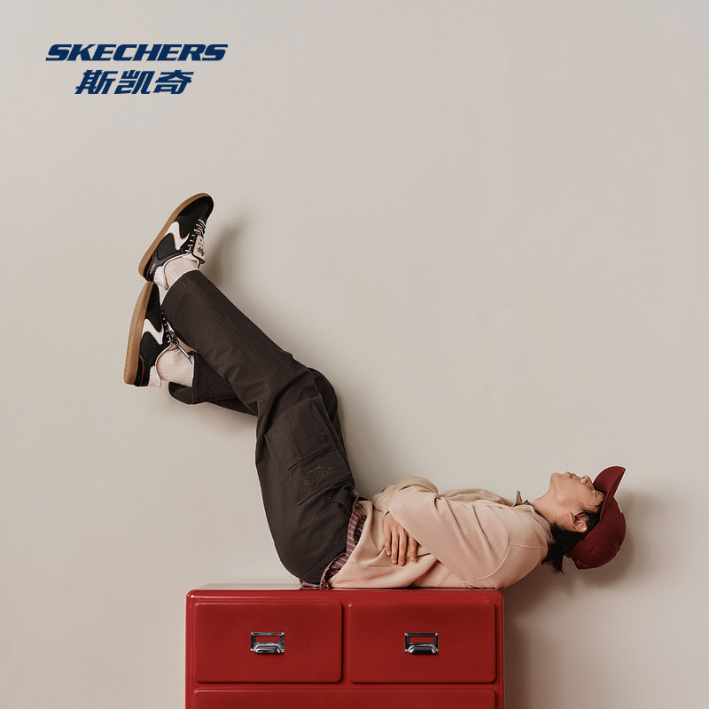 斯凯奇新年长裤春季工装裤男款休闲运动裤百搭,淘宝优惠券,粉丝福利购,淘宝优惠卷