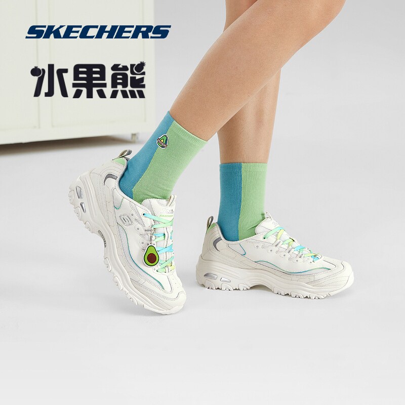 【赵露思同款】斯凯奇水果熊老爹女鞋 skechers运动板鞋/休闲鞋