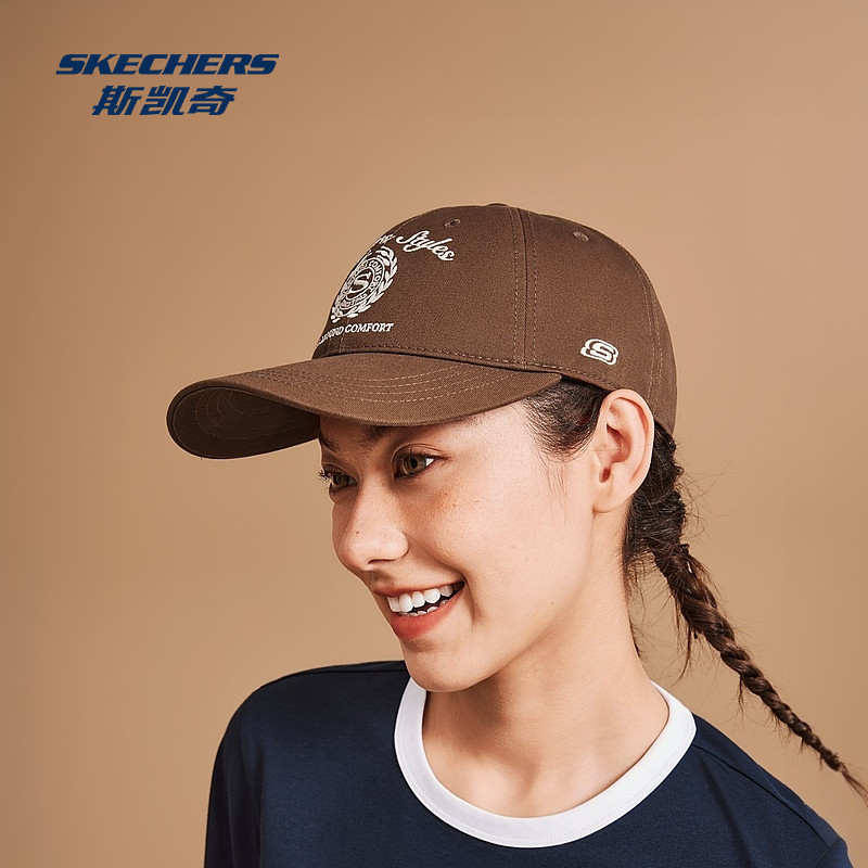 斯凯奇棒球帽男女同款时尚刺绣鸭舌帽显脸小户外防晒运动休闲帽,淘宝优惠券,粉丝福利购,淘宝优惠卷